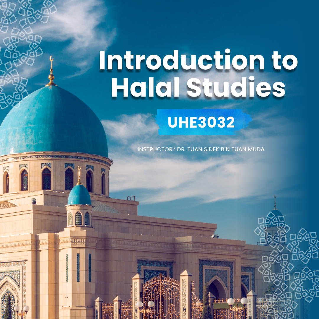 INTRODUCTION TO HALAL STUDIES